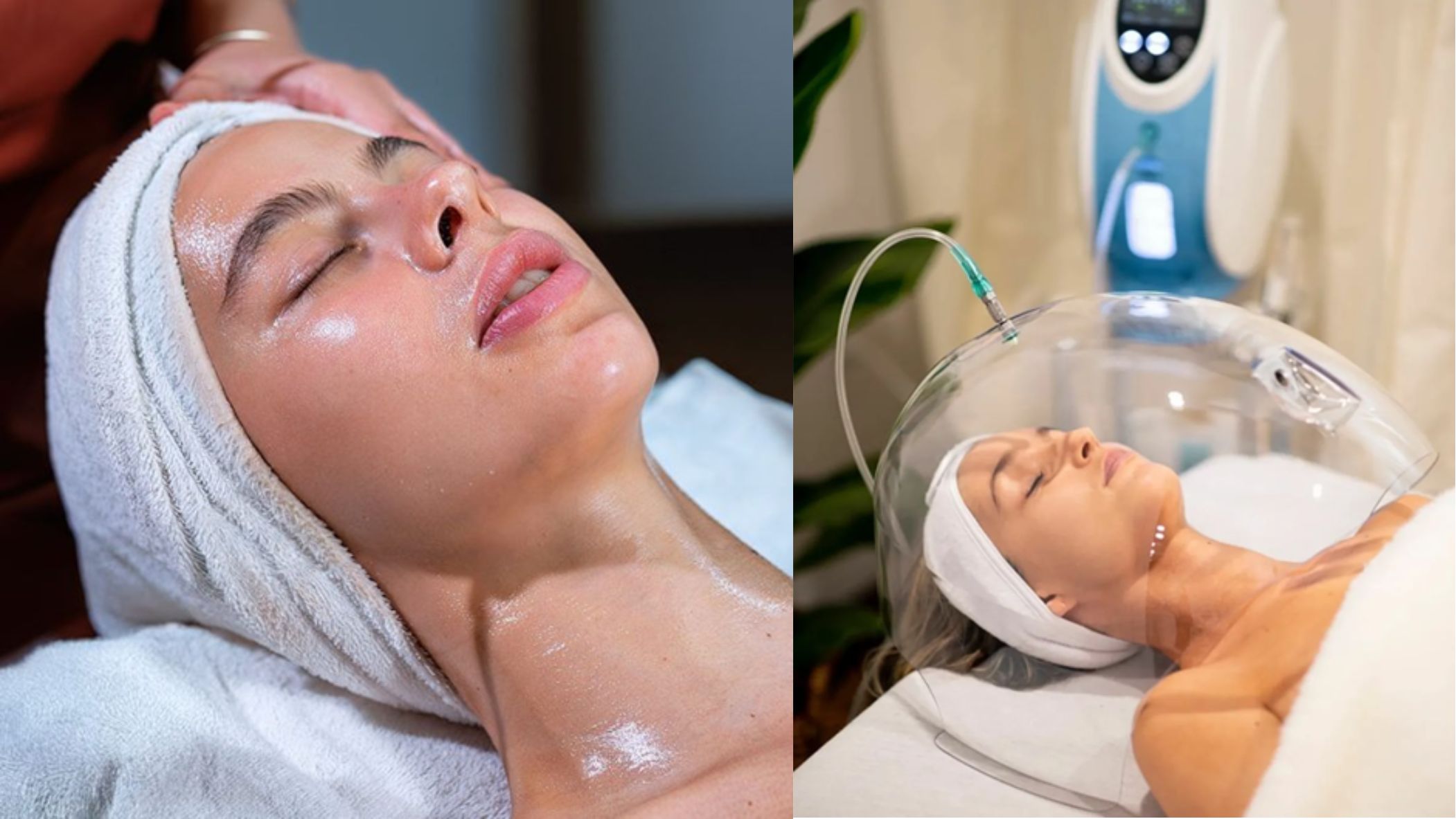 Korean Glass Oxygen Facial